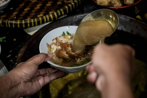 Soto Kadipiro khas Yogyakarta yang sudah ada sejak tahun 1921 Foto: Dok. Kemenparekraf.go.id