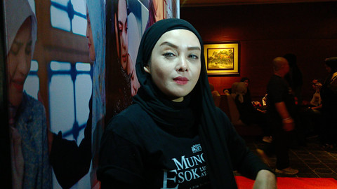 Artis Terry Putri saat Ditemui di Kawasan Thamrin, Jakarta Pusat. Foto: Aprilandika Pratama/kumparan