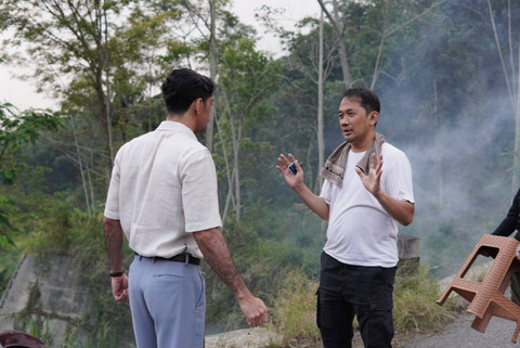 Proses syuting film terbaru MVP Pictures berjudul Gowok Kamasutra Jawa yang disutradarai Hanung Bramantyo. Foto: MVP Pictures