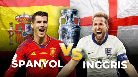 Cover Prediksi Spanyol vs Inggris. Foto: REUTERS 