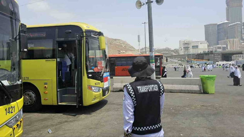 Susana Terminal Syib Amir di Masjidil Haram lengang, Jumat (12/7/2024). Foto: Media Center Haji (MCH) Kemenag