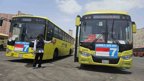 Susana Terminal Syib Amir di Masjidil Haram lengang, Jumat (12/7/2024). Foto: Media Center Haji (MCH) Kemenag