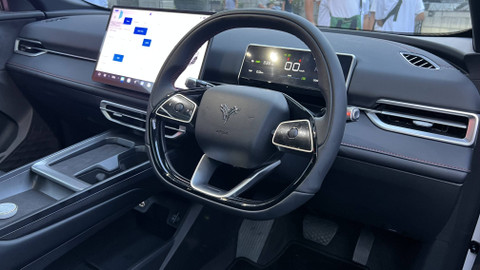 Interior mobil listrik Neta X. Foto: Aditya Pratama Niagara/kumparan