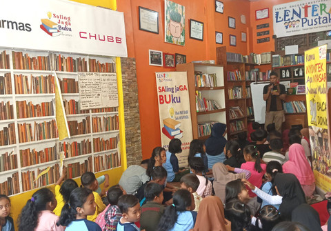Aktivitas Taman Bacaan Lentera Pustaka Bogor