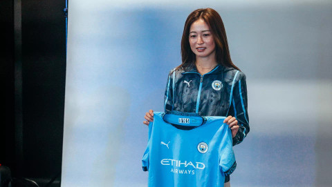 Pemain Timnas Wanita Jepang, Risa Shimizu, resmi dikontrak Manchester City hingga 2027. Foto: Dok. Manchester City