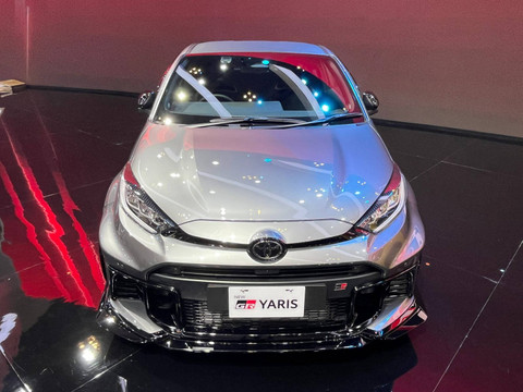 Toyota New GR Yaris yang di pamerkan di GIIAS 2024. Foto: Fitra Andrianto/kumparan