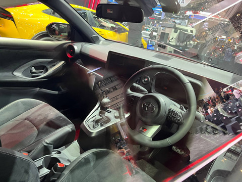 Toyota New GR Yaris yang di pamerkan di GIIAS 2024. Foto: Fitra Andrianto/kumparan