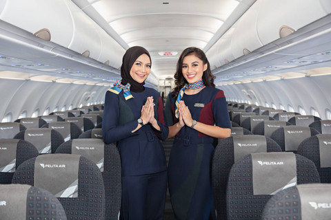 Awak kabin Pelita Air. Foto: Dok. Pelita Air