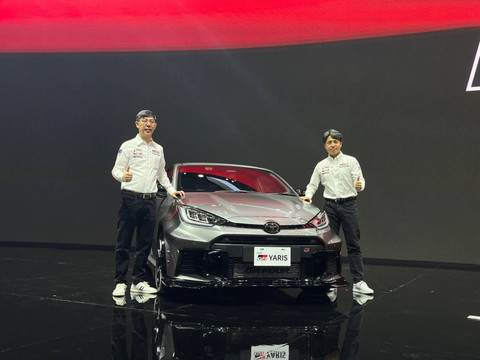 PT Toyota Astra Motor (TAM) resmi meluncurkan Toyota New Yaris GR di GIIAS 2024, Rabu (17/7/2024). Foto: Fitra Andrianto/kumparan