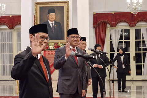 3 wakil menteri yang akan dilantik Presiden Joko Widodo di Istana Negara, Jakarta, Kamis (18/7/2024). Foto: Nadia Riso/kumparan