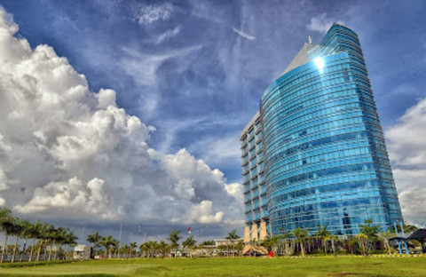 Kantor pusat Bank Sumsel Babel di Palembang. (dok. Bank Sumsel Babel)