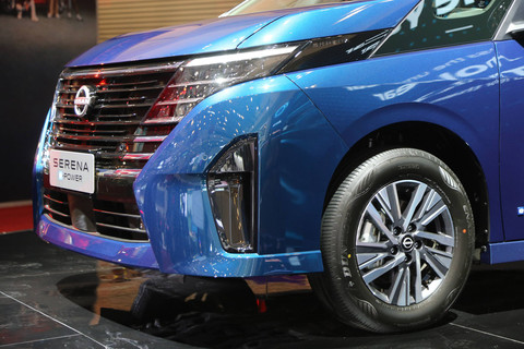 Mobil Serena e-power  saat  dipamerkan di GIIAS 2024. Foto: Aditia Noviansyah/kumparan