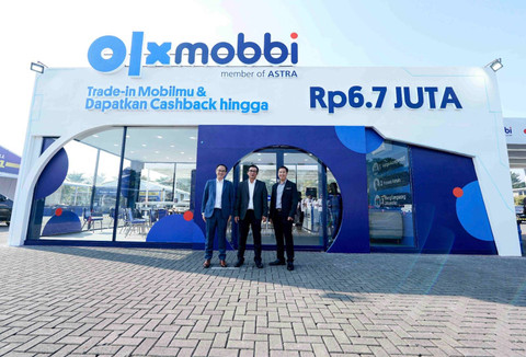 OLXmobbi hadir di GIIAS 2024. Foto: OLXmobbi
