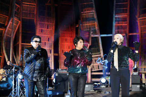Elfa's Singer tampil di Jazz Gunung Bromo 2024 yang diselenggarakan di Jiwa Jawa Resort, Probolinggo, Jawa Timur, Jumat (19/7/2024). Foto: Dicky Adam Sidiq/kumparan