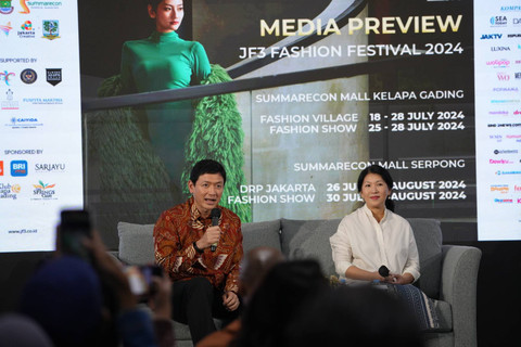 JF3 2024 Digelar di 2 Lokasi, Rayakan 20 Tahun Dukung Industri Fesyen Indonesia. Foto: Dok. JF3