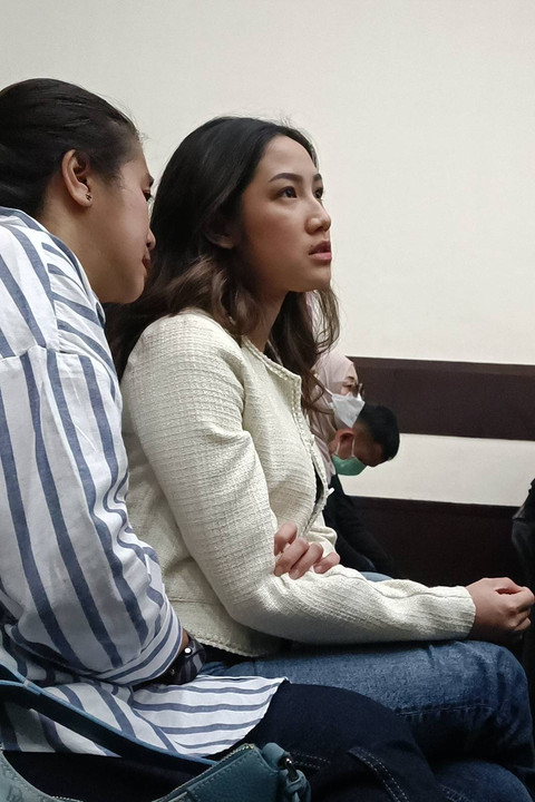 Tamara Tyasmara hadir dalam lanjutan sidang kasus kematian putranya, Raden Andante Khalif Pramudityo alias Dante, Pengadilan Negeri Jakarta Timur, Senin (22/7/2024). Foto: Giovanni/kumparan