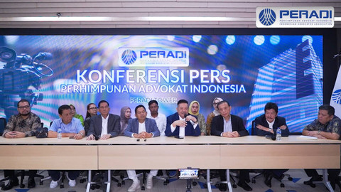 Konferensi pers PERADI perkembangan kasus Vina Cirebon. Foto: Youtube/ DPN PERADI