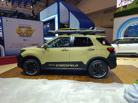 Daihatsu Rocky Crossfield yang tampil di GIIAS 2024. Foto: Fitra Andrianto/kumparan