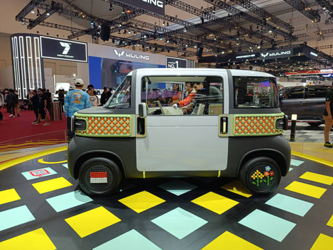 Daihatsu me:MO mejeng di GIIAS 2024. Foto: Fitra Andrianto/kumparan
