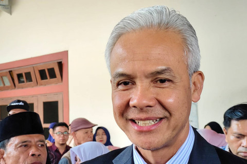 Ganjar Pranowo ditemui di UGM, Rabu (24/7). Foto: Arfiansyah Panji Purnandaru/kumparan