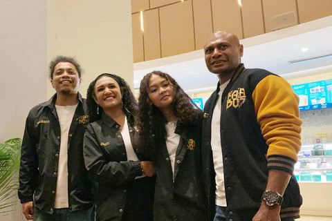 Acara perilisan trailer film Kaka Boss di XXI Epicentrum, Jakarta Selatan, Rabu (24/7).  Foto: Vincentius Mario/kumparan