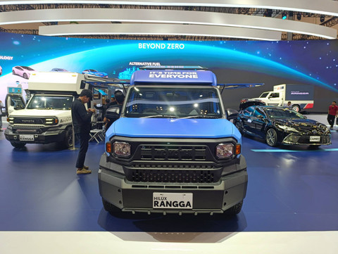 Toyota Hilux Rangga di GIIAS 2024. Foto: Fitra Andrianto/kumparan