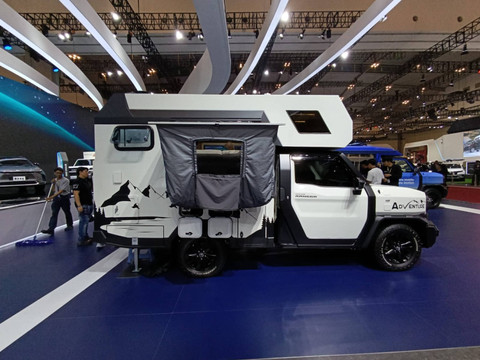 Toyota Hilux Rangga di GIIAS 2024. Foto: Fitra Andrianto/kumparan