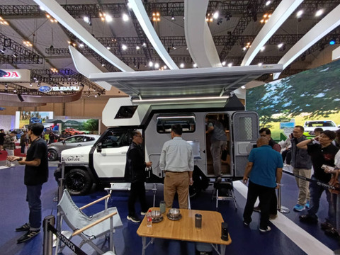 Toyota Hilux Rangga di GIIAS 2024. Foto: Fitra Andrianto/kumparan