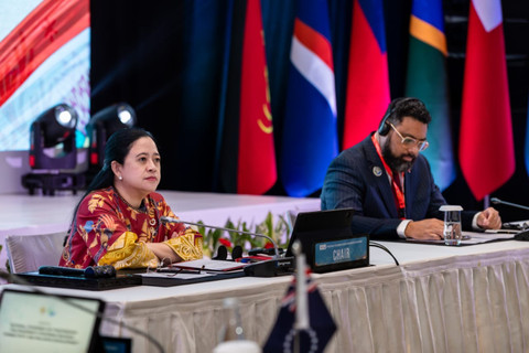 Ketua DPR Puan Maharani pada penutupan Sidang ke-2 Indonesia-Pacific Parliamentary Partnership (IPPP) di Fairmont Jakarta, Kamis (25/7/2024). Foto: Dok. Istimewa