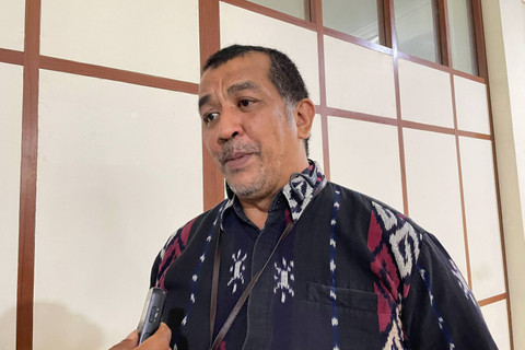 Kasatgas Koordinasi dan Supervisi KPK Wilayah V, Dian Patria, saat ditemui kumparan, di Kabupaten Sumba Barat, Nusa Tenggara Timur, Kamis (25/7/2024).  Foto: Fadhil Pramudya/kumparan