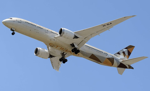  Pesawat Etihad Airways Foto: Shutterstock