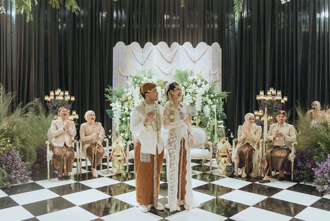Pernikahan Thariq Halilintar-Aaliyah Massaid. Foto: Instagram/thariqhalilintar