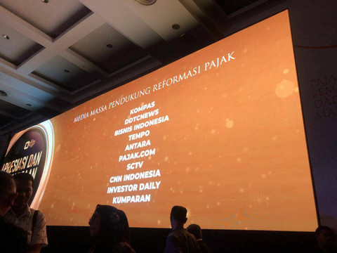 Penghargaan media massa pendukung reformasi pajak. Foto: istimewa