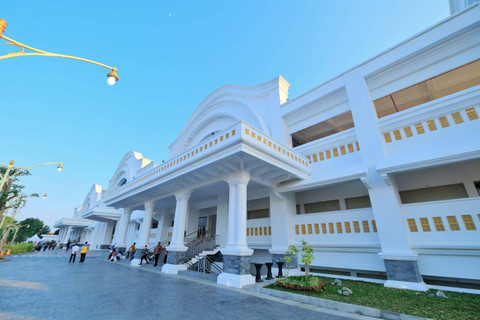 Pasar Jongke setelah direnovasi, Solo, Sabtu (27/7). Foto: Dok. Humas Pemkot Solo