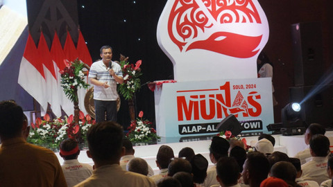 Kapolda Jateng Ahmad Luthfi di Munas Alap-alap Jokowi  Foto: Dok. kumparan