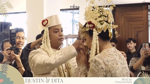 Dustin Tiffany resmi menikah. Foto: YouTube Dustin Tiffani