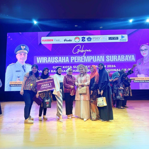 TDA Perempuan Surabaya Ikut Sukseskan Event Gebyar Wirausaha GOW  (1)