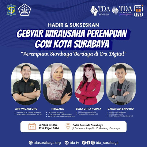 TDA Perempuan Surabaya Ikut Sukseskan Event Gebyar Wirausaha GOW  (4)