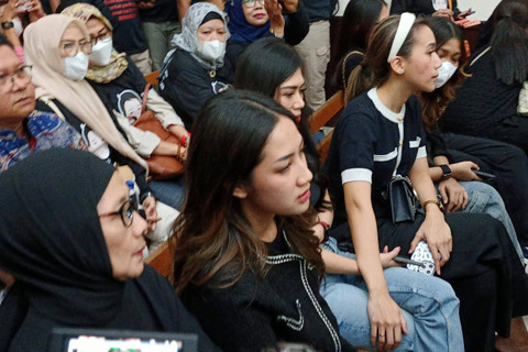 Tamara Tyasmara Hadir di Pengadilan Negeri Jakarta Timur. Foto: Aprilandika Pratama/kumparan