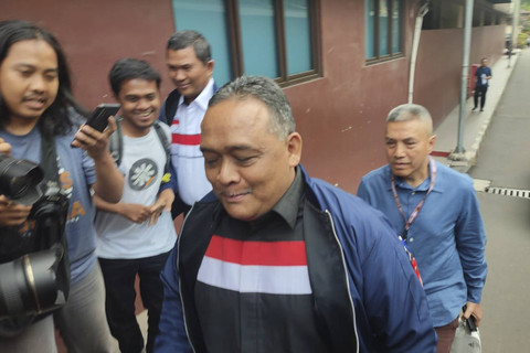 Kepala BP2MI, Benny Rhamdani, tiba di Bareskrim Polri pada Senin (29/7/2024). Foto: Rachmadi Rasyad/kumparan