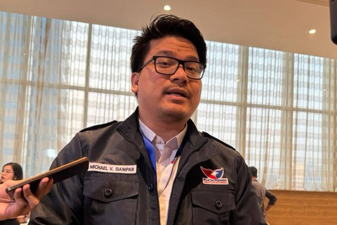 Wakil Ketua Umum I Perindo, Michael Sianipar di iNews Tower, Jakarta, Senin (29/7/2024). Foto: Luthfi Humam/kumparan