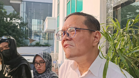 Pengacara Ammar Zoni, Jon Mathias dalam sidang kasus narkotika di Pengadilan Negeri Jakarta Barat, Selasa (30/7/2024). Foto: Giovanni/kumparan