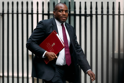 Menteri Luar Negeri Inggris David Lammy. Foto: Benjamin CREMEL / AFP