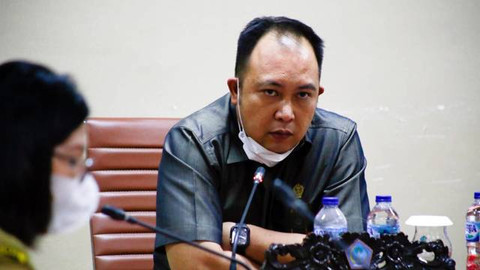Ketua Badan pembentukan peraturan daerah (Bapemperda) DPRD Sulut, Careig Runtu. 