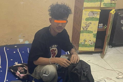 Polda Metro Jaya tangkap dua orang tersangka penyebar video asusila yang diduga mirip anak musisi David Bayu. Foto: Dok Istimewa