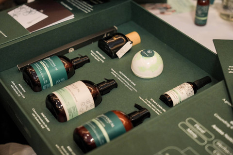 Rangkaian produk Gerania dari Botanical Essential. Foto: Botanical Essential