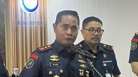 Direktur Jenderal Pengawasan Sumber Daya Kelautan dan Perikanan (PSDKP) KKP Pung Nugroho Saksono di Kantor KKP Jakarta, Jumat (2/8). Foto: Widya Islamiati/kumparan