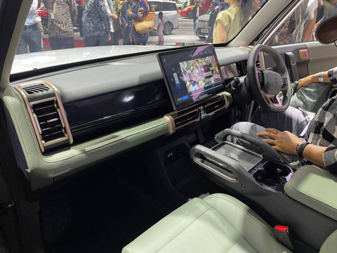 Mobil listrik Chery iCar 03 di GIIAS 2024. Foto: Sena Pratama/kumparan