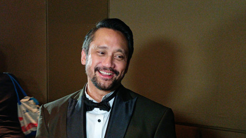 Artis Tora Sudiro ditemui usai konferensi pers Film Kang Mak From Pee Mak. Foto: Aprilandika Pratama/kumparan