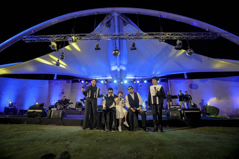 Elfa's Singer tampil di Gaia Music Festival Jazz in The Valley 2024 di Gaia Hotel Bandung, Jawa Barat, Minggu (4/8/2024). Foto: Jamal Ramadhan/kumparan